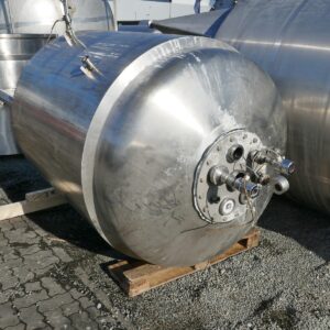 3000 liter tank in 304 stainless steel