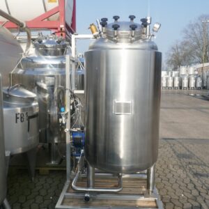 600 liter tank in Acid-proof 316