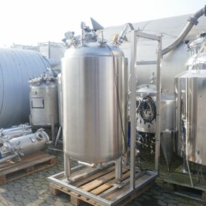 600 liter tank in Acid-proof 316