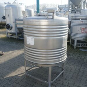 800 liter tank in 304 stainless steel
