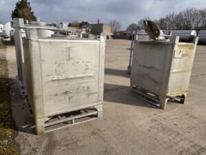 1000 liter tank in 304 stainless steel