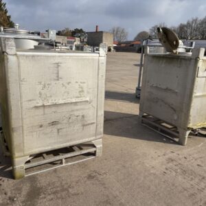 1000 liter tank in 304 stainless steel