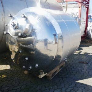 3200 liter tank in Acid-proof 316