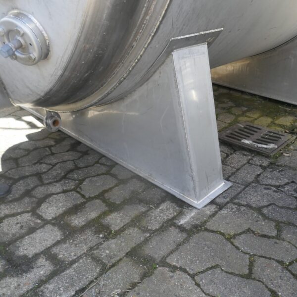 7500 liter tank in Acid-proof 316