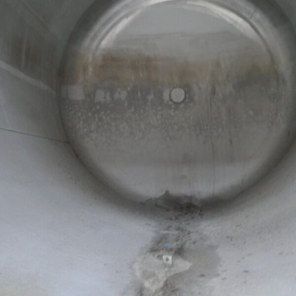 7500 liter tank in Acid-proof 316