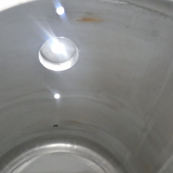 7500 liter tank in Acid-proof 316