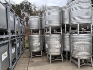 800 liter tank in 304 stainless steel