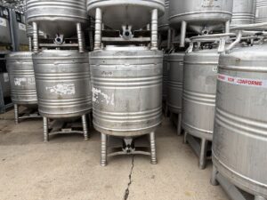 800 liter tank in 304 stainless steel
