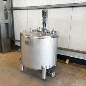 1500 liter tank in Acid-proof 316