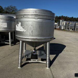 500 liter tank in 304 stainless steel