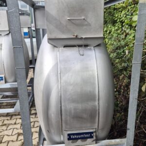 630 liter tank in Acid-proof 316