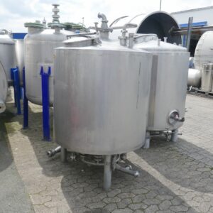 950 liter tank in Acid-proof 316