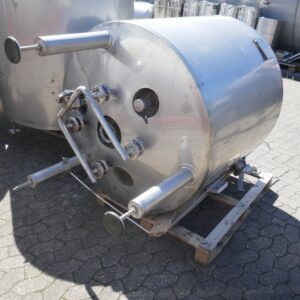 950 liter tank in Acid-proof 316