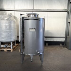1000 liter tank in 304 stainless steel