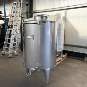 1000 liter tank in 304 stainless steel