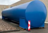 100,000 liter double jacketed tank for diesel