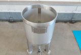 100 liter tank in Acid-proof 316