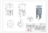 100 liter tank in Acid-proof 316