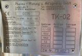 100 liter tank in Acid-proof 316