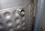 1000 liter tank in 304 stainless steel