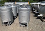 1000 liter tank in 304 stainless steel