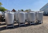 1000 liter tank in 304 stainless steel