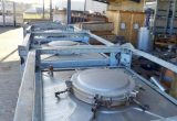 1000 liter tank in 304 stainless steel