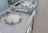 1000 liter tank in 304 stainless steel