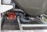 1000 liter tank in 304 stainless steel