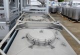 1000 liter tank in 304 stainless steel