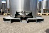 1000 liter tank in 304 stainless steel