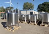 1000 liter tank in 304 stainless steel