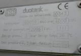 1000 liter tank in 304 stainless steel