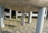 1000 liter tank in 304 stainless steel