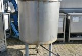 1000 liter tank in 304 stainless steel