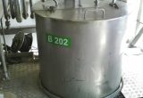 1000 liter tank in 304 stainless steel