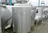 1000 liter tank in 304 stainless steel