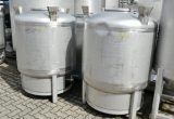 1000 liter tank in 304 stainless steel