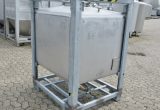 1000 liter tank i Rostfritt 304