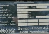 1000 liter tank i Rostfritt 304