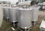 1000 liter tank in 304 stainless steel
