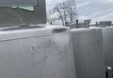 1000 liter tank in 304 stainless steel
