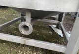 1000 liter tank in 304 stainless steel