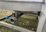 1000 liter tank in 304 stainless steel