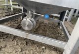 1000 liter tank in 304 stainless steel