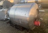 1000 liter tank in 304 stainless steel