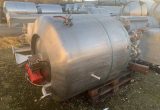 1000 liter tank in 304 stainless steel