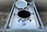 1000 liter tank in 304 stainless steel