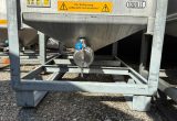 1000 liter tank in 304 stainless steel