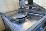 1000 liter tank in 304 stainless steel